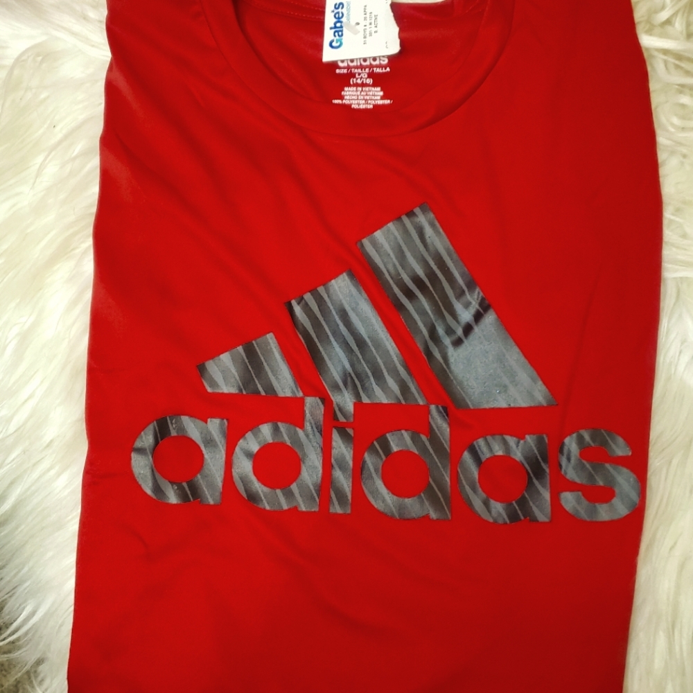 NWT Boy's Adidas short sleeve shirt.